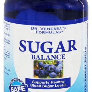 Sugar Balance Para Manutenção de Açúcar no Sangue - 120 Tablets Dr. Venessa's Formulas