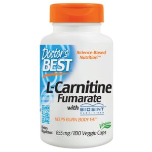 Comprar fumarato de l-carnitina 855 mg. - cápsulas vegetarianas 180 doctor's best preço no brasil aminoácidos carnitina suplementos suplemento importado loja 49 online promoção -