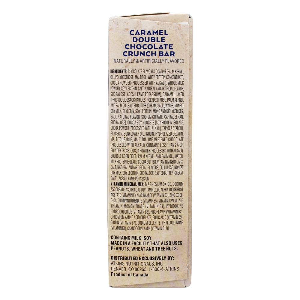 Lanche Barras Caixa Caramelo Dobrar Chocolate Crise - 5 Barras Atkins - Imagem 2