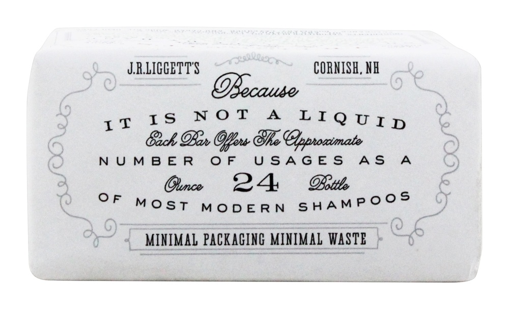 Fórmula à base de ervas de shampoo antiquado - 3.5 fl. oz. JR Liggett's - Imagem 2