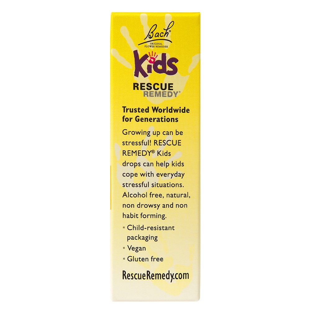 Resgate Remédio Kids Natural Stress Relief Dropper - 10 ml. Bach - Imagem 4