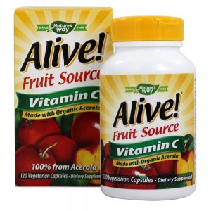 Comprar alive fruit source vitamina c 100% acerola - cápsulas vegetarianas 120 nature's way preço no brasil lítio vitaminas e minerais suplemento importado loja 263 online promoção -