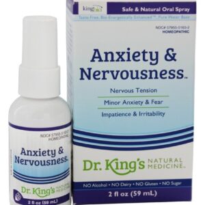 Comprar ansiedade e nervosismo da medicina natural homeopática - 2 oz. King bio preço no brasil homeopatia suporte para ansiedade suplemento importado loja 3 online promoção -