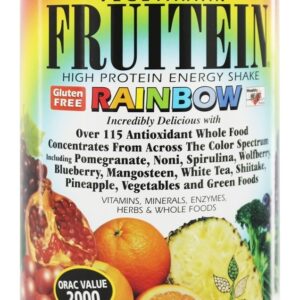 Fruitein Vegetariano Shake Rainbow - 1.3 lbs. Natures Plus