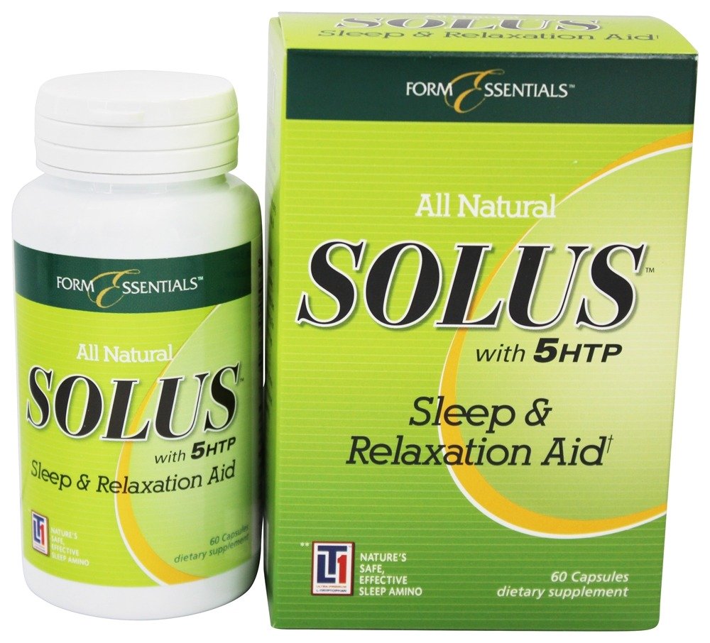 Solus com 5HTP Auxílio para o Sono & Descanso - Cápsulas 60 Form Essentials