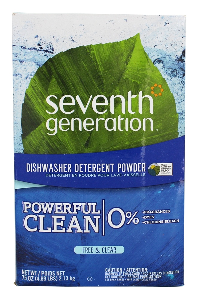 Máquina de lavar loiça automática sem pó e transparente - 75 oz. Seventh Generation