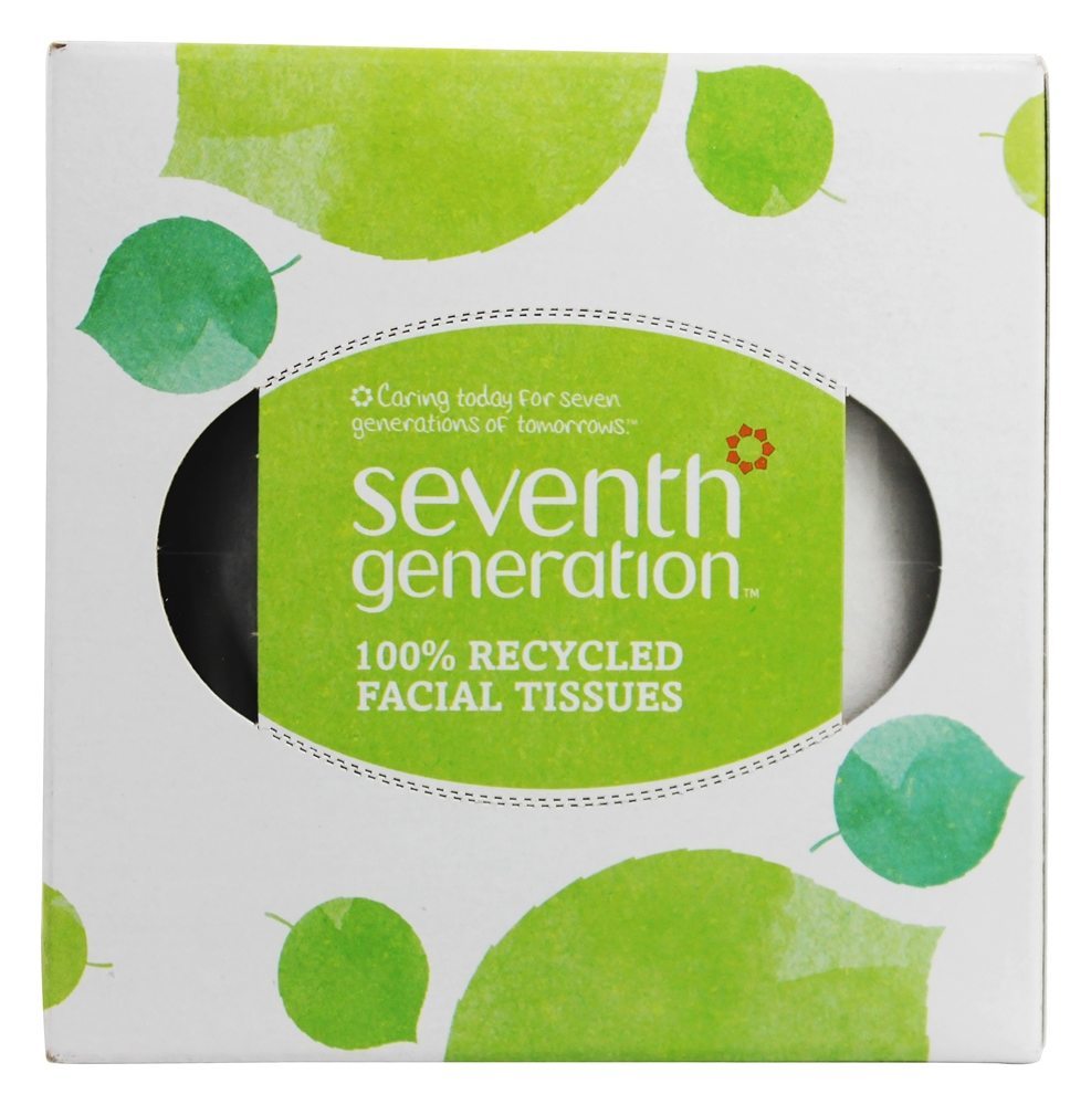 Caixa de 2 Faces para Tecidos Faciais - 85 Planilha (s) Seventh Generation