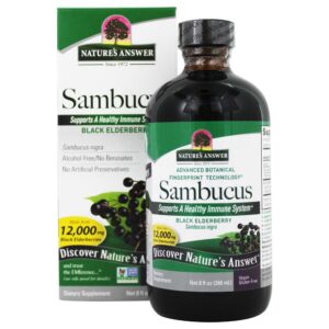 Comprar original sambucus - 8 fl. Oz. Nature's answer preço no brasil ervas sabugueiro suplemento importado loja 43 online promoção -
