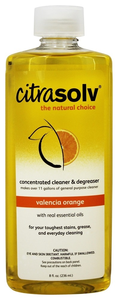 Líquido de limpeza e desengordurante líquido concentrado Valencia Orange - 8 fl. oz. Citra Solv