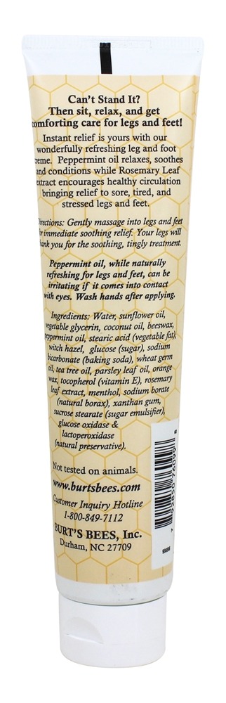 Mamãe Abelha Perna & Pé Creme - 3.38 oz. Burt's Bees - Imagem 2