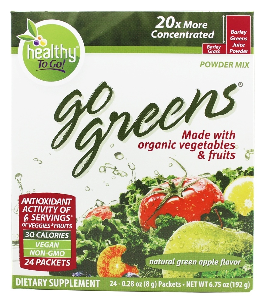 Saudável para ir ir frutas verdes - 24 Pacotes (s) To Go Brands