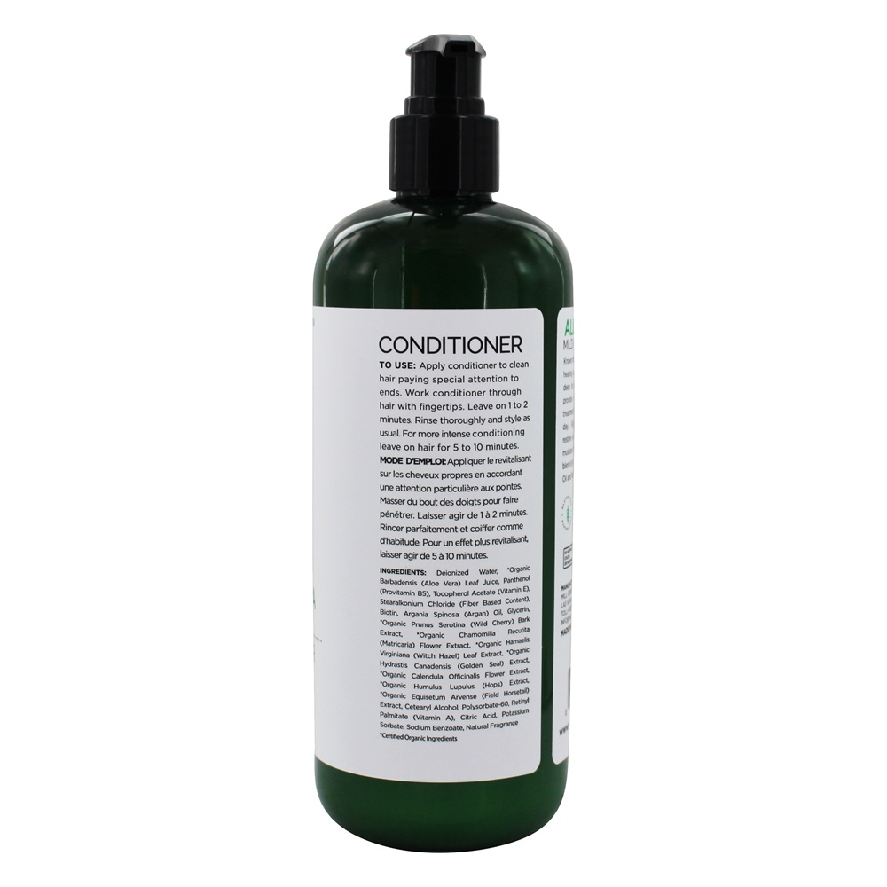 Condicionador de Fórmula Suave de Aloe Vera - 14 fl. oz. Mill Creek Botanicals - Imagem 2