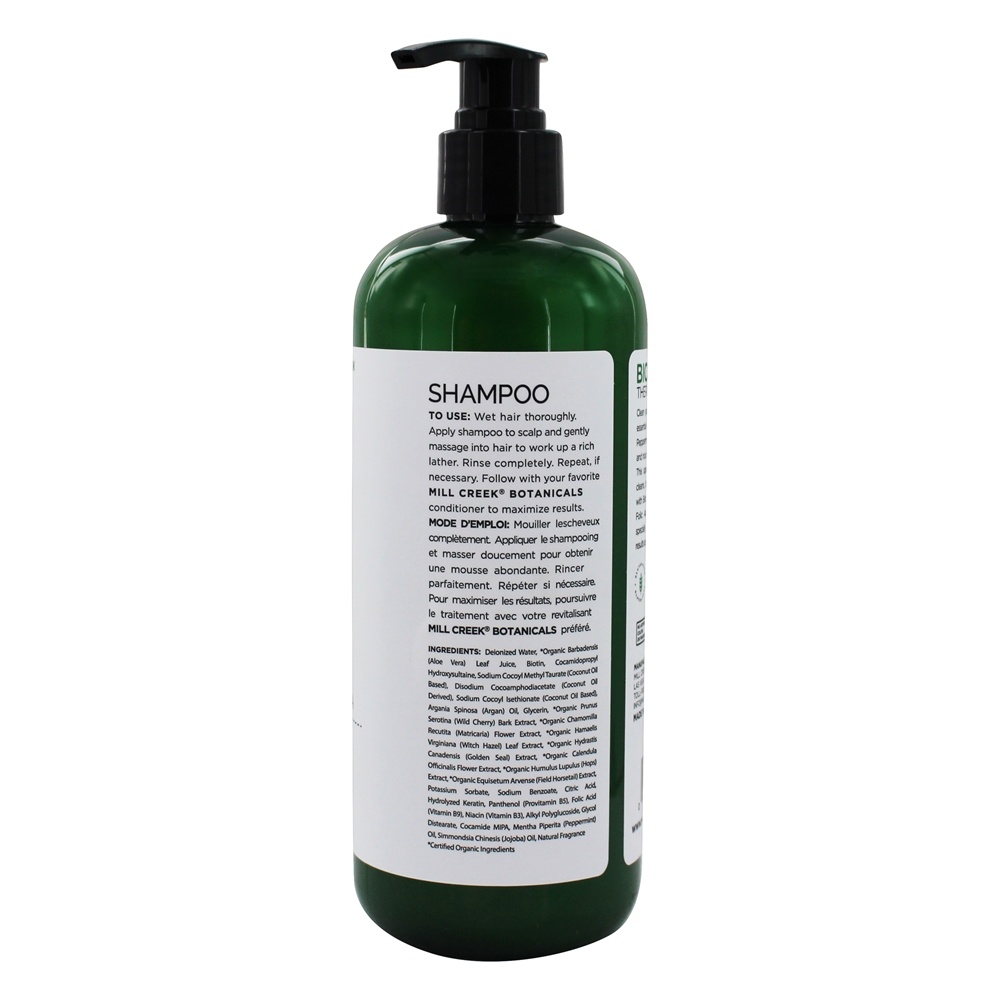 Shampoo de Fórmula de Terapia de Biotina - 14 fl. oz. Mill Creek Botanicals - Imagem 2
