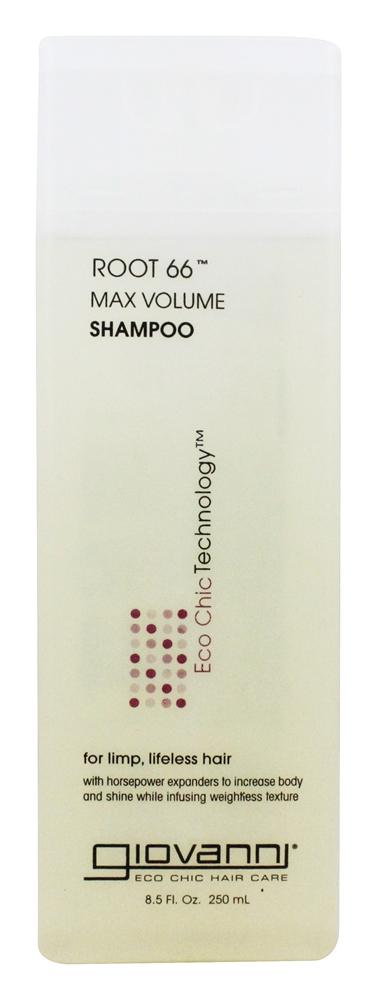 Xampu Raiz 66 Max Volume Para Mancar Sem vida Cabelo - 8.5 fl. oz. Giovanni
