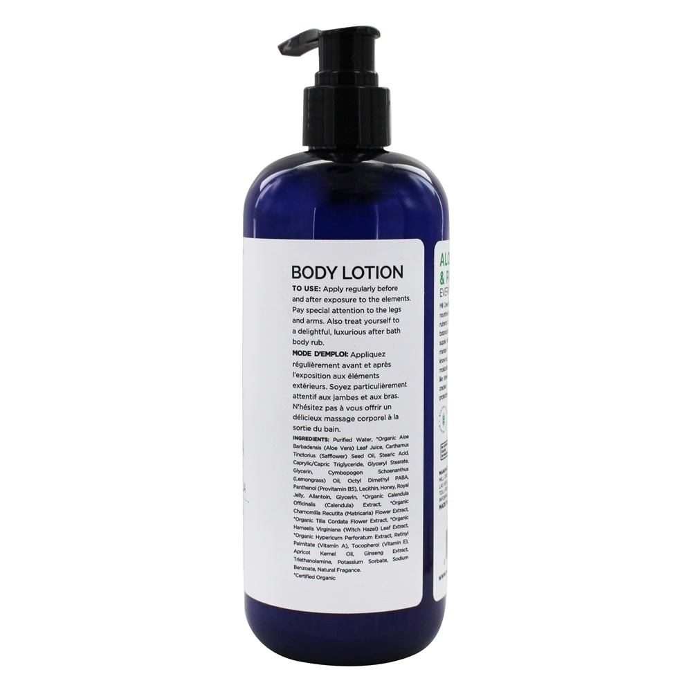 Loção Corporal de Fórmula Diária Aloe Vera & PABA - 14 fl. oz. Mill Creek Botanicals - Imagem 2