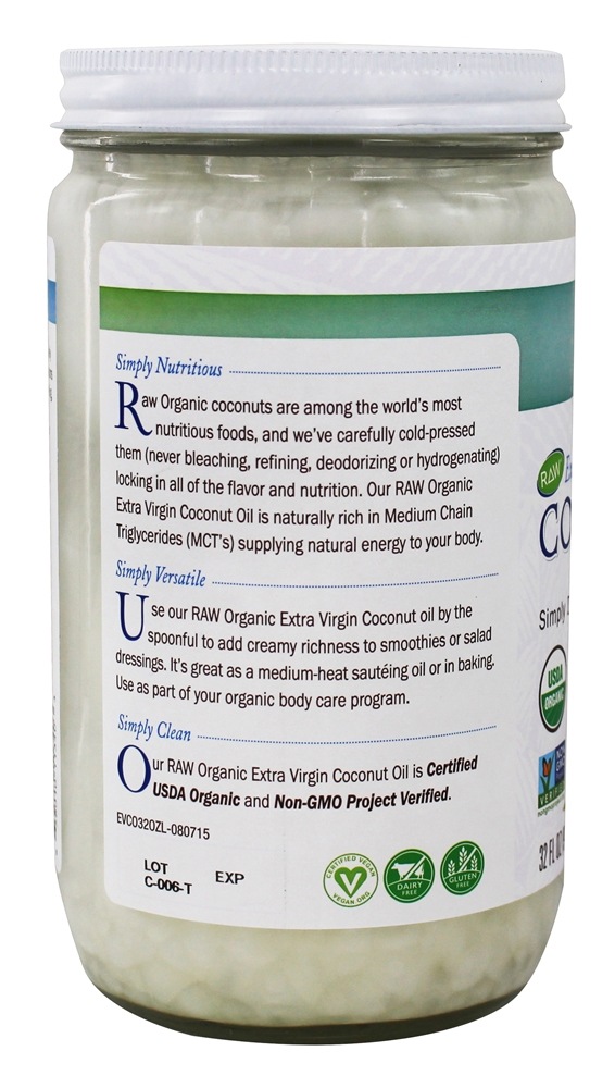 Óleo De Coco Extra Virgem - 32 fl. oz. Garden of Life - Imagem 3