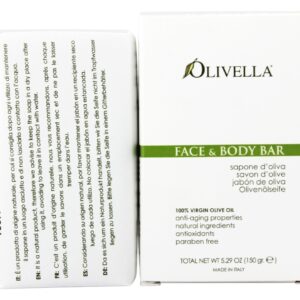 Sabonete de Azeite Virgem e Sabonete em Barra Corporal - 5.29 oz. Olivella