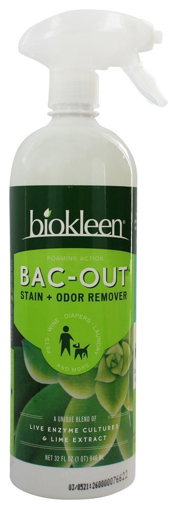 Formação de espuma Ação Bac-Fora Mancha & Odor Eliminador Spray - 32 fl. oz. Biokleen