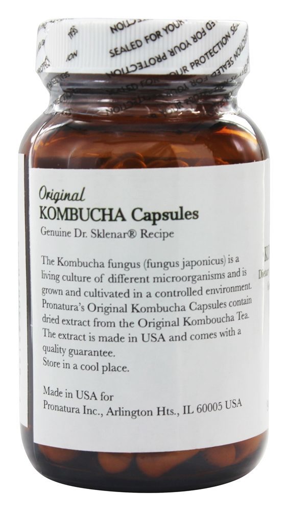 Cápsulas Originais de Kombuchá 555 mg. - Cápsulas 90 Pronatura - Imagem 3