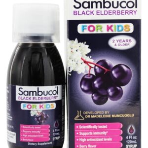 Comprar sabugueiro preto para crianças líquido - 4 fl. Oz. Sambucol preço no brasil ervas sabugueiro suplemento importado loja 25 online promoção -