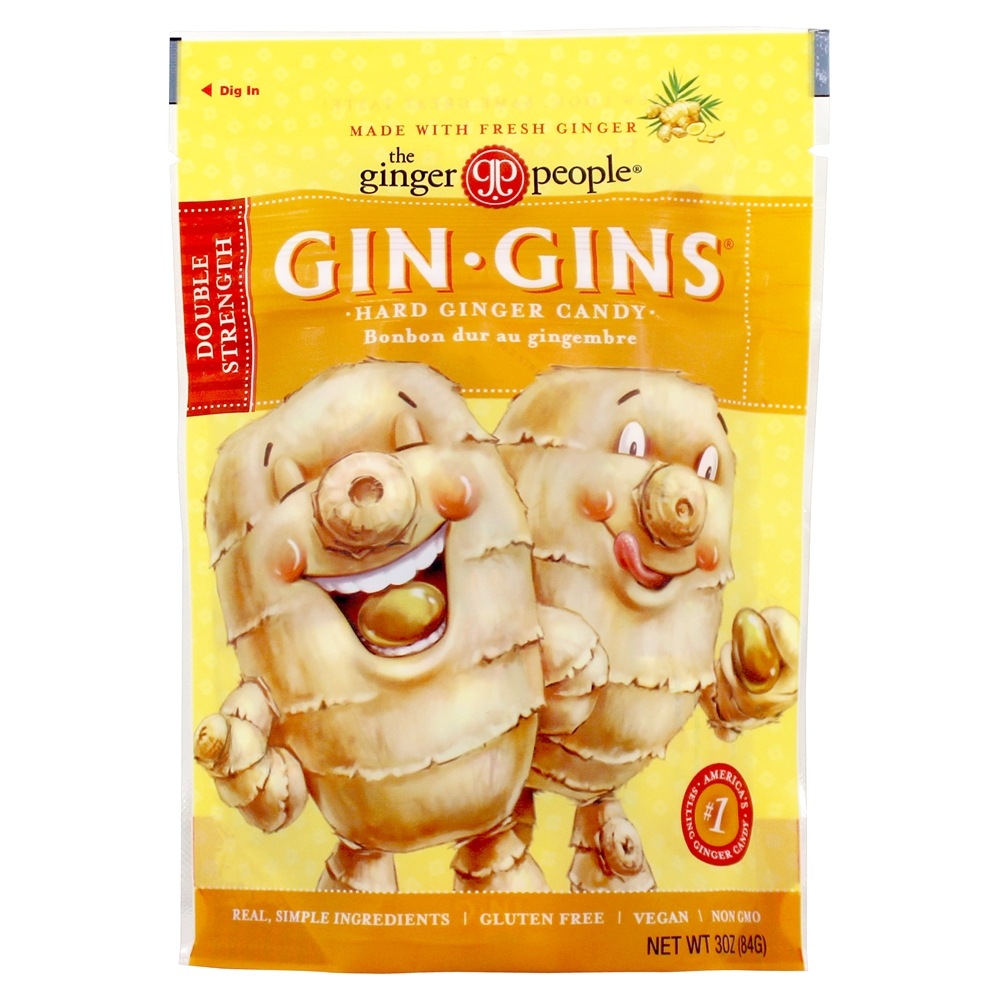 Gin Gins Bala Dura de Gengibre - 3 oz. Ginger People