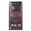Comprar barra de chocolate escura 70 % de cacau - 3. 17 oz. Green & black's organic preço no brasil alimentos & lanches barras de chocolate suplemento importado loja 1 online promoção -