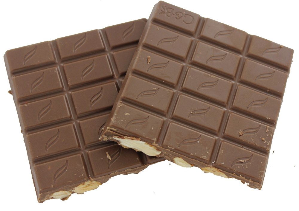 Barra de Chocolate ao Leite 37 % Cacau com Amêndoas - 3.17 oz. Green & Black's Organic - Imagem 3