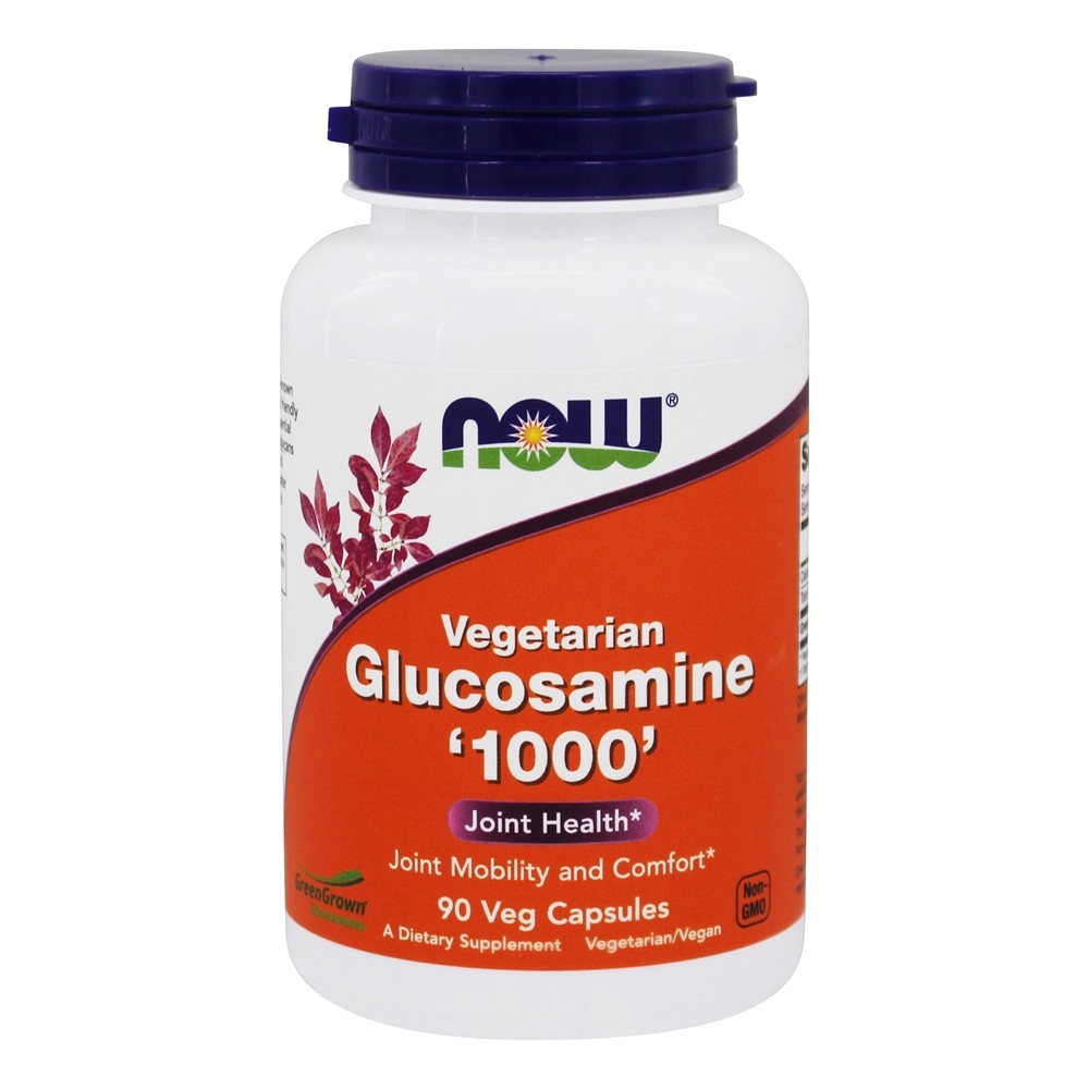 Glucosamina Vegetariana 1000 Saúde das Articulações - 90 Cápsula (s) vegetal (s) NOW Foods