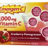 Comprar intensificador de energia de vitamina c de emergen-c romã de cranberry 1000 mg. - 30 pacotes (s) alacer preço no brasil vitamina d vitaminas e minerais suplemento importado loja 11 online promoção -