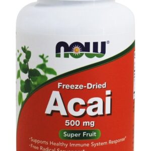 Comprar açaí liofilizado 500 mg. - 100 cápsula (s) vegetal (s) now foods preço no brasil açaí suplementos nutricionais suplemento importado loja 13 online promoção -