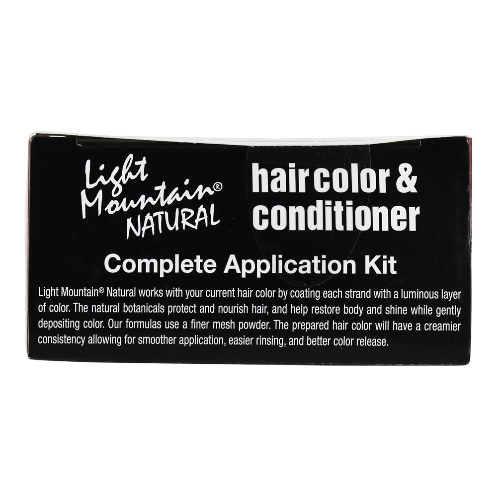 Cor do cabelo e condicionador Kit Red - 4 oz. Light Mountain Natural - Imagem 5