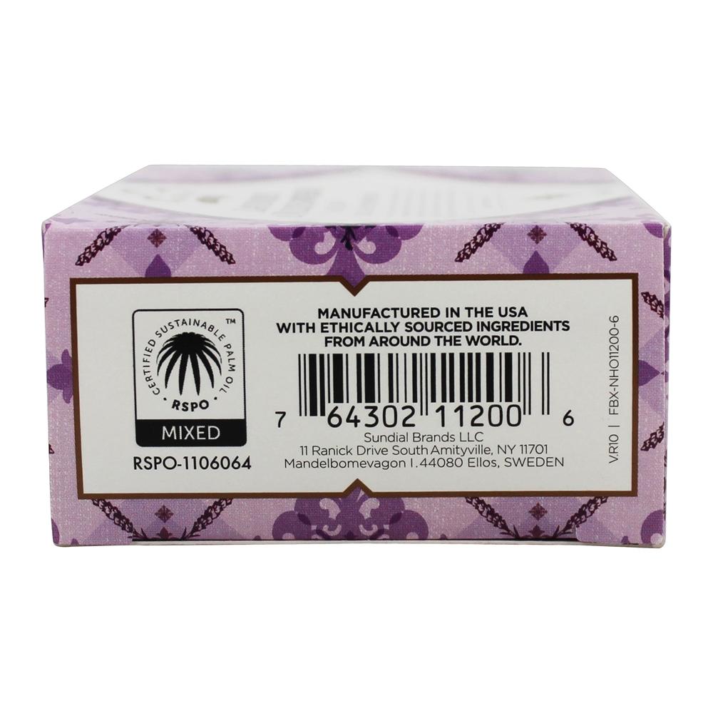 Sabonete em barra de manteiga de karité com lavanda e flores silvestres - 5 oz. Nubian Heritage - Imagem 4
