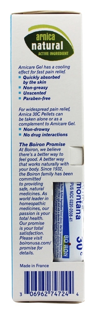 Arnicare Creme com Arnica 30C Tube Value Pack Alívio da Dor Homeopática - 2 Contagem Boiron - Imagem 4