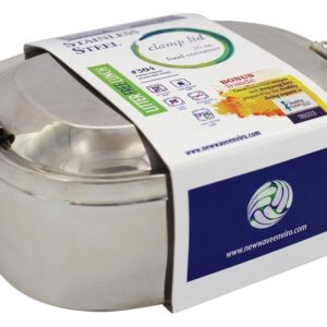 Comprar recipiente para almoço em aço inoxidável para almoço sem lixo new wave enviro products preço no brasil lancheiras produtos naturais para o lar suplemento importado loja 13 online promoção -