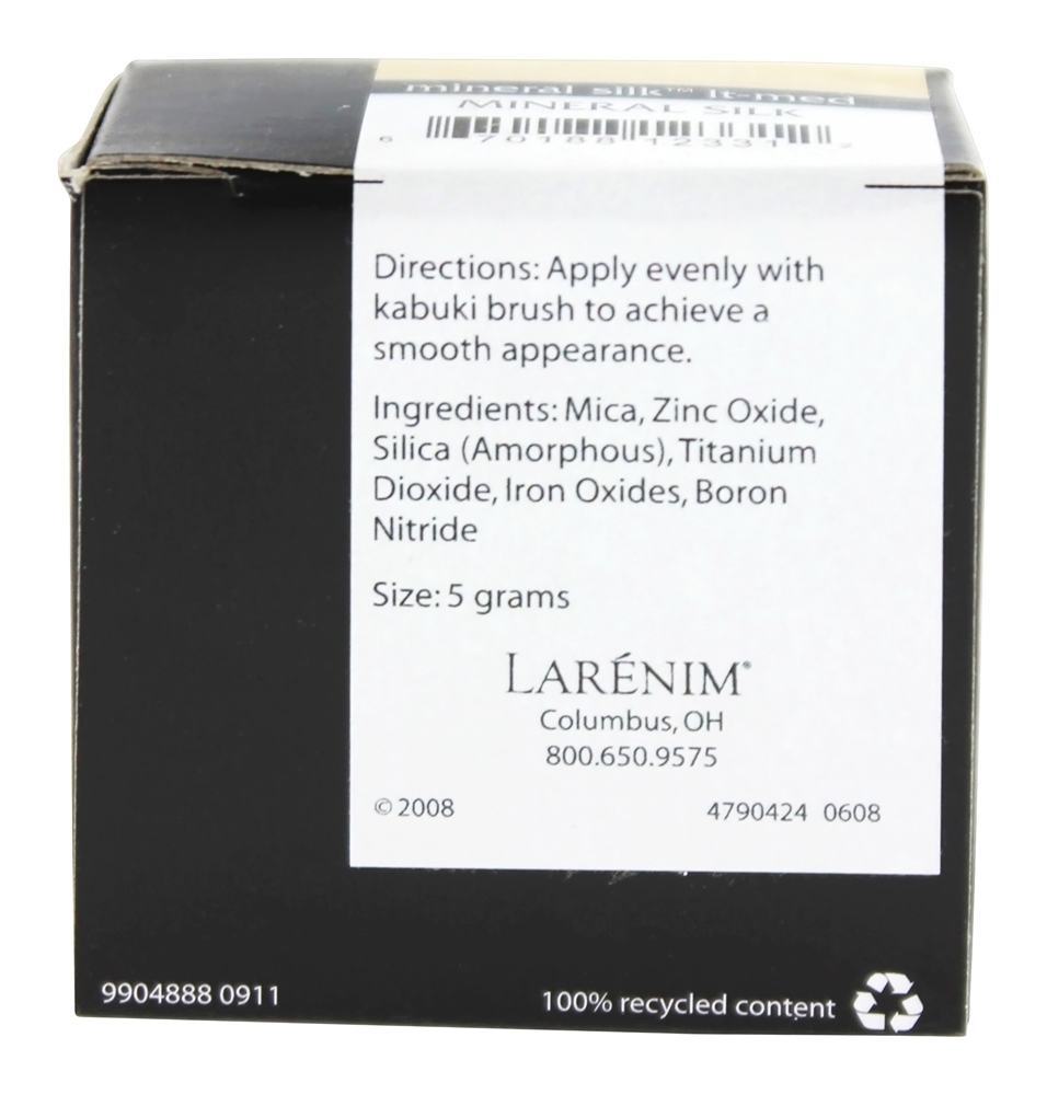 Mineral Silk Fundação Solta Lt-Med - 5 Gramas Larenim Mineral Make Up - Imagem 2