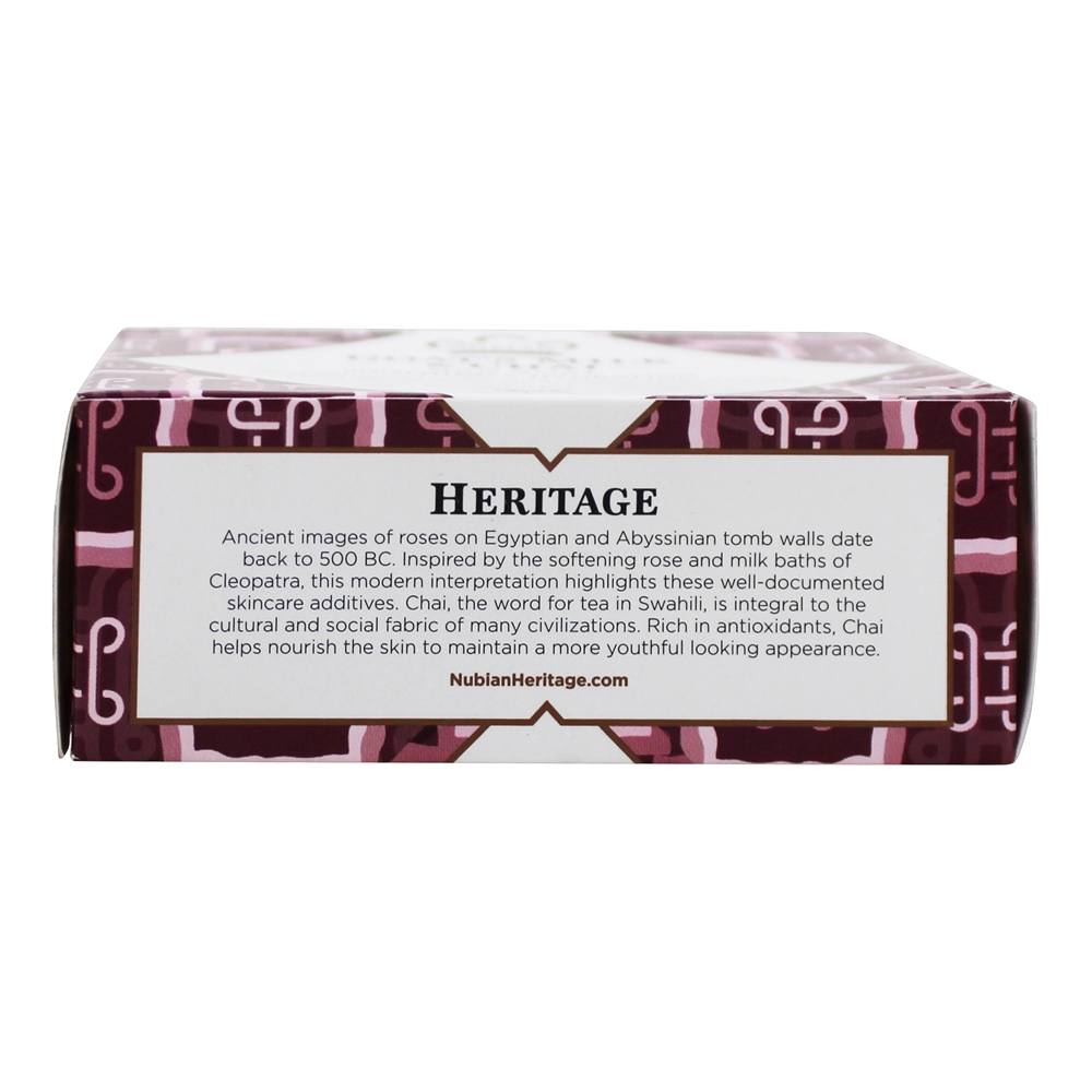 Bar Soap Goat's Milk & Chai - 5 oz. Nubian Heritage - Imagem 2