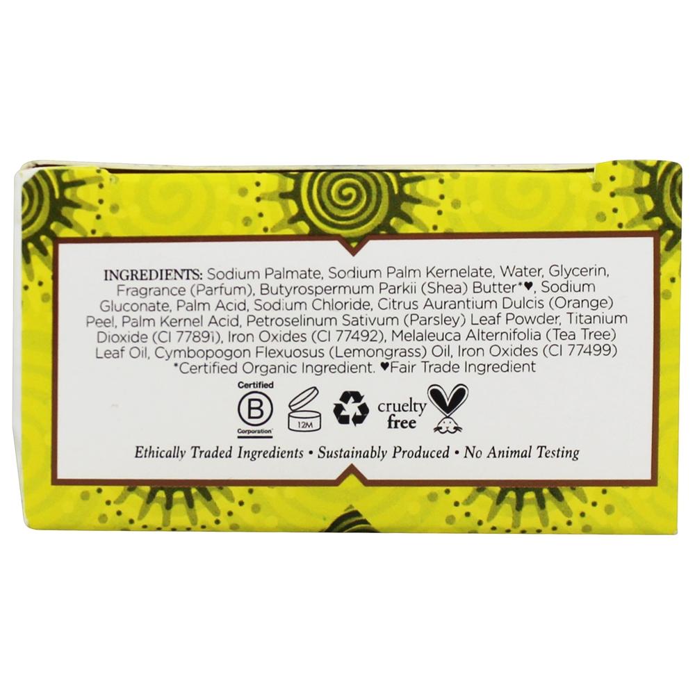 Bar Sabonete de Erva-Cidreira e Tea Tree - 5 oz. Nubian Heritage - Imagem 3