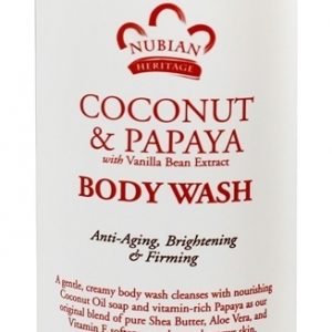 Comprar lavagem de corpo coconut & papaya - 13 fl. Oz. Nubian heritage preço no brasil cuidados pessoais & beleza protetor diário suplemento importado loja 67 online promoção -