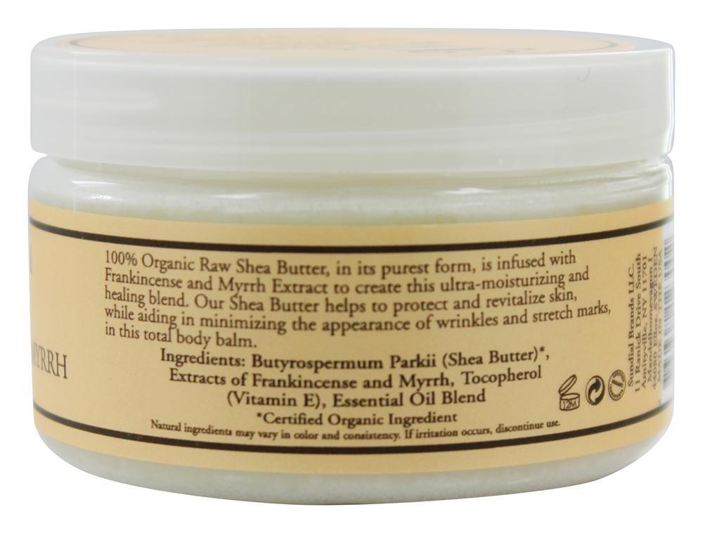 Manteiga De Karité Crua Infundida Com Frankincense & Myrrh - 4 oz. Nubian Heritage - Imagem 2