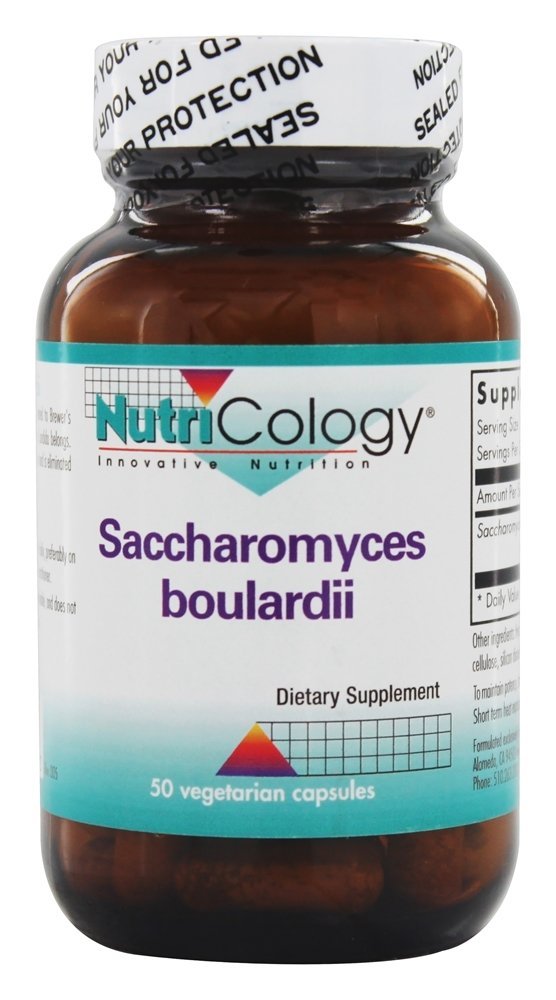 Saccharomyces Boulardii - Cápsulas 50 Nutricology