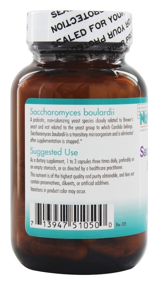 Saccharomyces Boulardii - Cápsulas 50 Nutricology - Imagem 3
