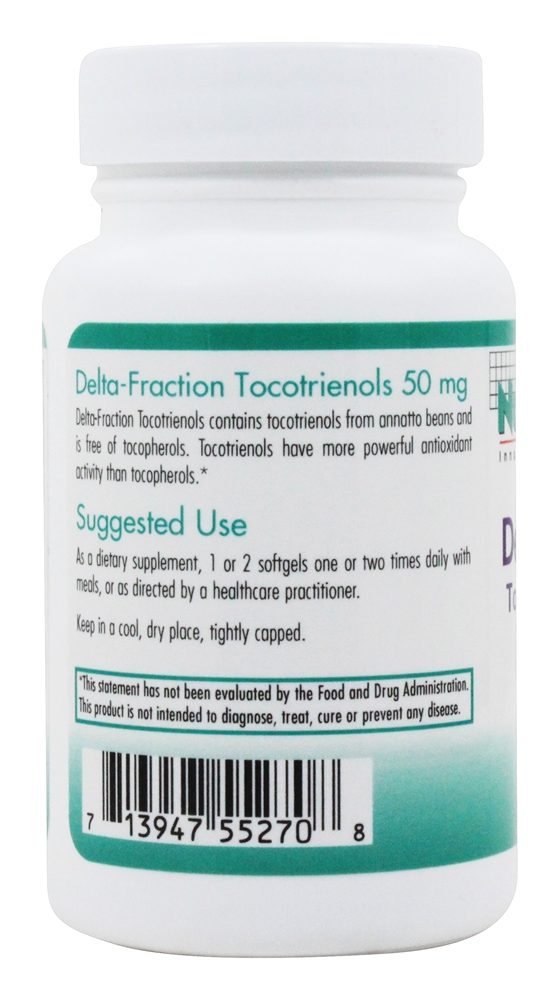 Delta Fraction Tocotrienóis 50 mg. - 75 Softgels Nutricology - Imagem 3