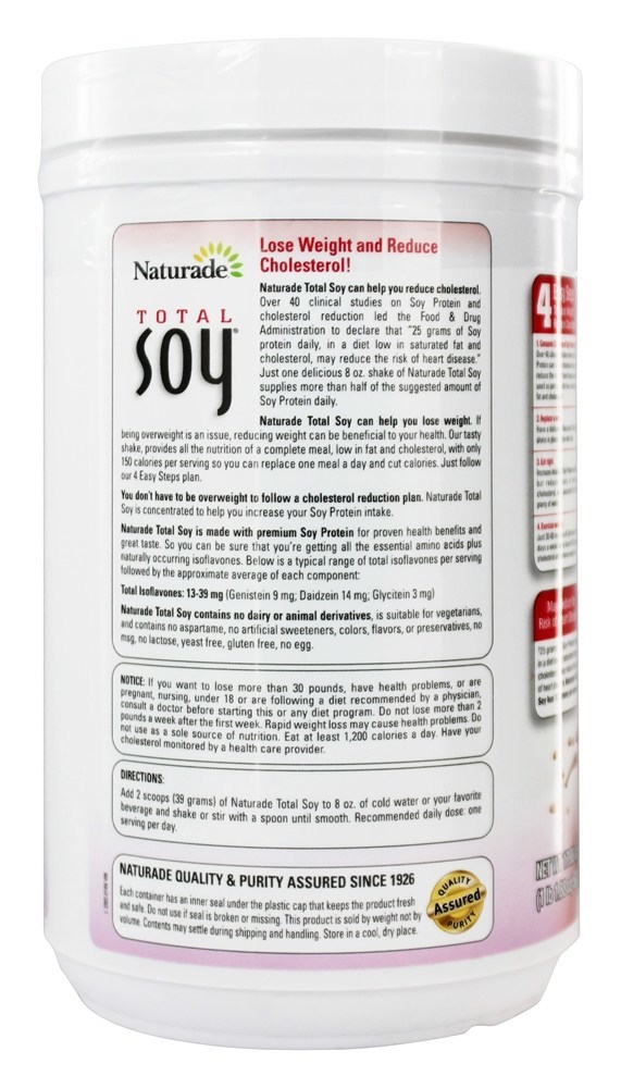 Creme de morango com substituto de refeição de soja - 17.9 oz. Naturade - Imagem 3
