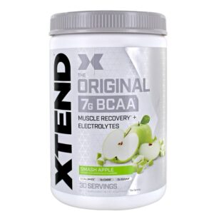 Xtend The Original BCAA Muscle Recovery + Eletrólitos em Pó 30 Porções Esmagar a Apple - 14.8 oz. Scivation