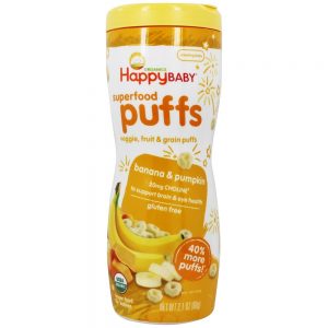 Comprar feliz puffs orgânico superfood banana - 2. 1 oz. Happy family preço no brasil limpeza e desodorização saúde de crianças & bebês suplemento importado loja 227 online promoção -
