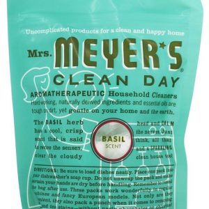 Comprar pacotes de louça automática clean day 20 carrega manjericão - 12. 7 oz. Mrs. Meyer's preço no brasil detergente para roupas produtos naturais para o lar suplemento importado loja 305 online promoção -