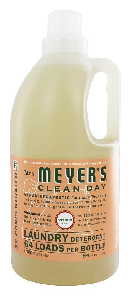 Detergente para a Roupa Clean Day Concentrado 64 Carrega Gerânio - 64 fl. oz. Mrs. Meyer's