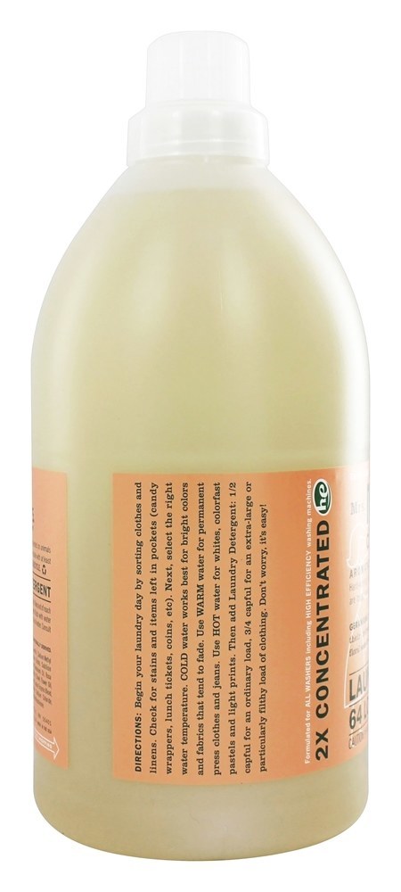 Detergente para a Roupa Clean Day Concentrado 64 Carrega Gerânio - 64 fl. oz. Mrs. Meyer's - Imagem 3