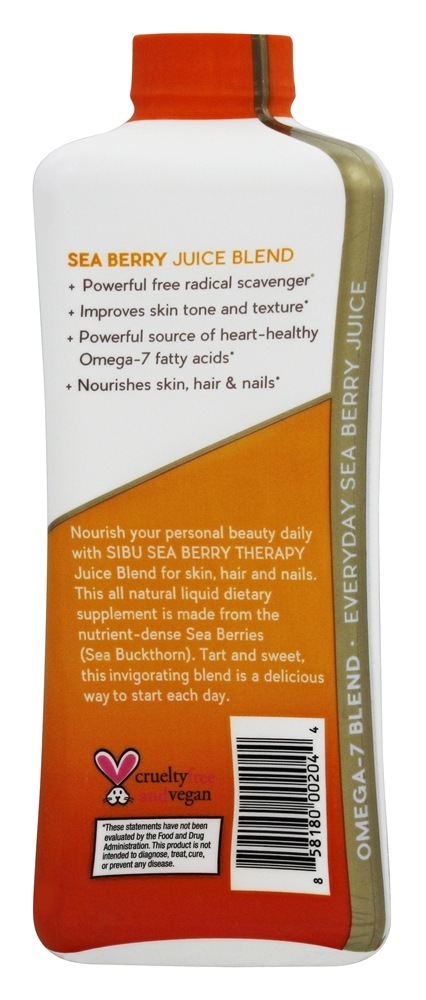 Fórmula de Omega-7 Suco de Frutos do Mar - 25.35 fl. oz. Sibu Beauty - Imagem 3