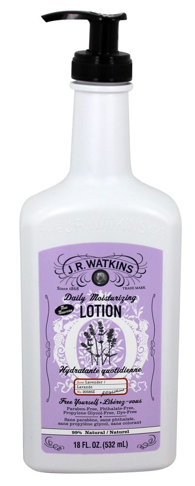 Lavanda de loção hidratante diária - 18 fl. oz. JR Watkins